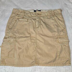 Polo Ralph Lauren Jeans Cargo Mini Skirt, Khaki, size 26